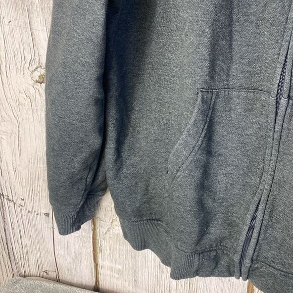 Vintage Bugle Boy Men's Full Zip Sweater Stripped Long Sleeve 90's Size L - Picture 4 of 8